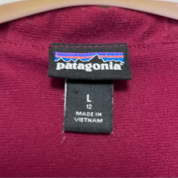 Patagonia Girls Quartzsite Jacket Hooded Pink Size Large 12 Outdoor Lightweight - Picture 7 of 16